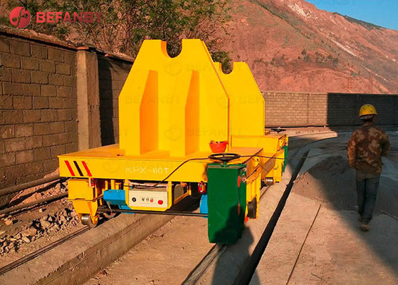 Automatic Dumping Powered Ladle Transfer Car Manufacture