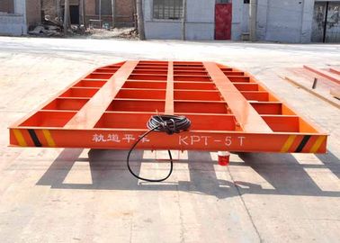 Explosion Proof 5T Electric Transfer Cart For Painting Booth Metal Part Transport