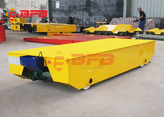 Electric Rail Freight Transport Battery Transfer Cart Heavy Duty Aluminum Product