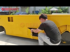 ورشة عمل عربة نقل كهربائية بدون أثر 3 أطنان، مصنع عربة نقل قابلة للتوجيه