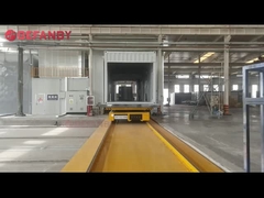 أكثر من طاولة طويلة حجم عربة نقل كهربائية، 20T بطارية تعمل بالبطاريات نقل عربة نقل السكك الحديدية