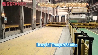 مركبة نقل السكك الحديدية المخصصة، عربة نقل بطارية التحكم عن بعد 2.5T