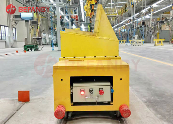Steel Rolls Warehouse 20m/Min 1T On Rail Transfer Cart