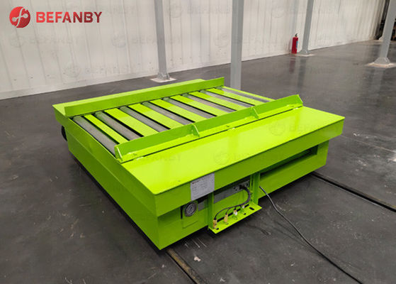 Four Wheels Electric Transfer Cart For Light Industry 1 - 300T Load Capacity