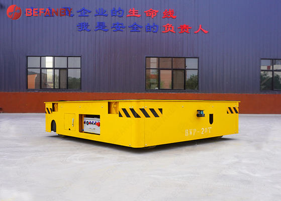 Customized Electric Battery Transfer Cart High Speed For Industrial Field