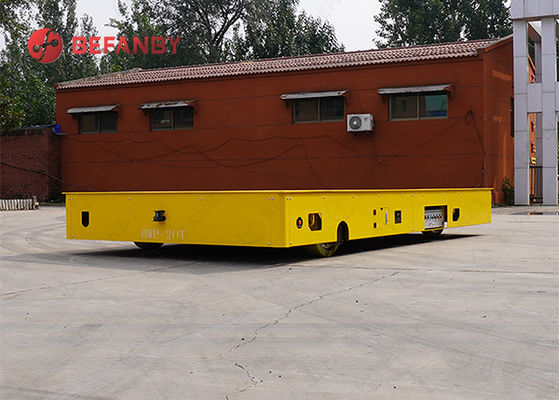 10 Ton Long Lifetime Steel Welding Frame Battery Transfer Cart With Battery Operated Power