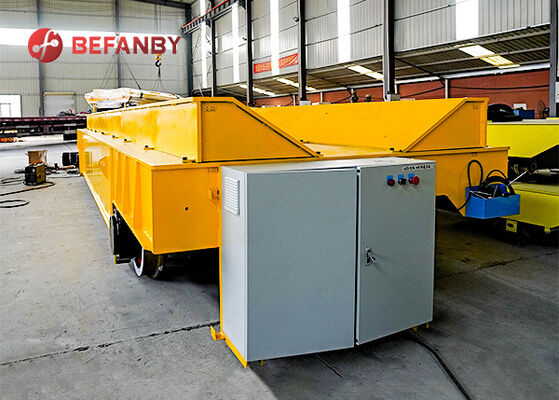 Customized Coil Transfer Carts For Steel Pipe Factory