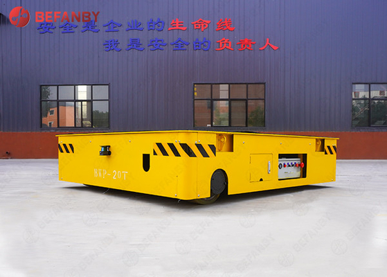 Customized Electric Battery Transfer Cart High Speed For Industrial Field