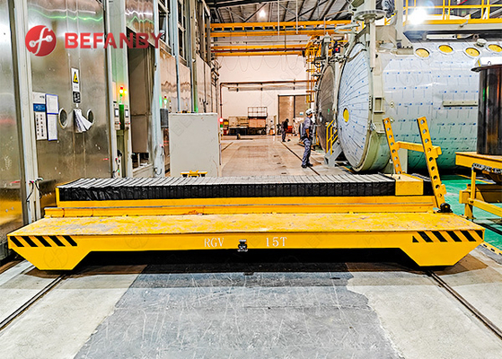 Remote Control Q235 Mold Transfer Cart , 25 Tons Bay To Bay Die Change Cart