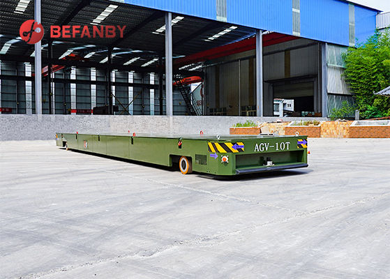 Custom Extra-long Countertops 10T AGV Robot Material Transfer Carts