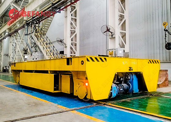 105T سعة حمولة بطارية عربة نقل مع الحركة الأفقية والعمودية لتطبيقات العمل الثقيل