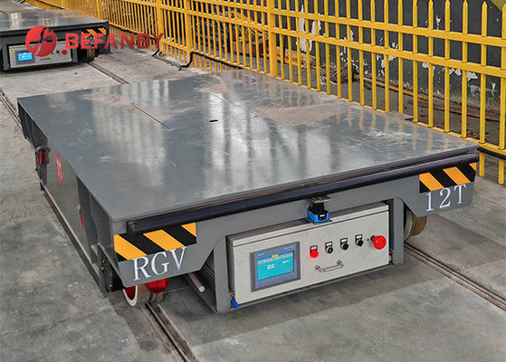 12 طن مع صندوق كهربائي ذكي روبوت RGV عربة نقل