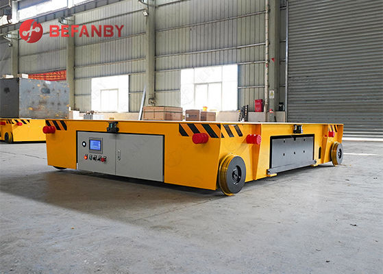 Environmental Cast Steel Wheel Battery Transfer Cart with 24 Months Warranty for Rail Operation