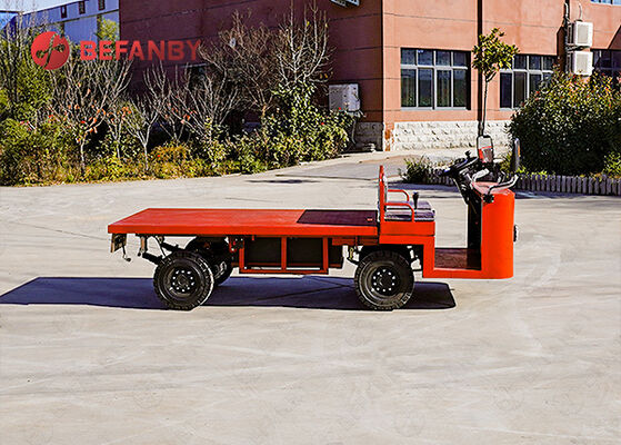 مسافة تشغيل غير محدودة عربة نقل بدون مسار مع عجلة القيادة