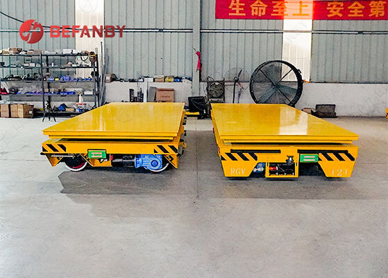Interigent 12T Lift Device Rail Guided Vehicle With Steel Plant