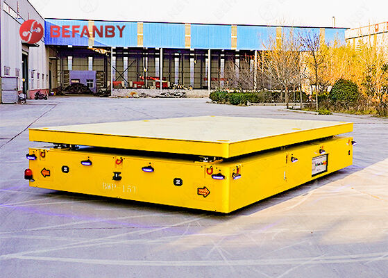 عربة نقل هيدروليكية ذات سعة حمولة 15T المهنية مع التحكم عن بعد اللاسلكي ونظام رفع هيدروليكي