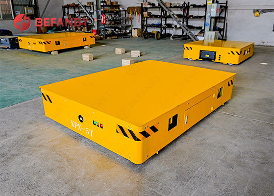 Battery Transport Trolley For Machinery Factory