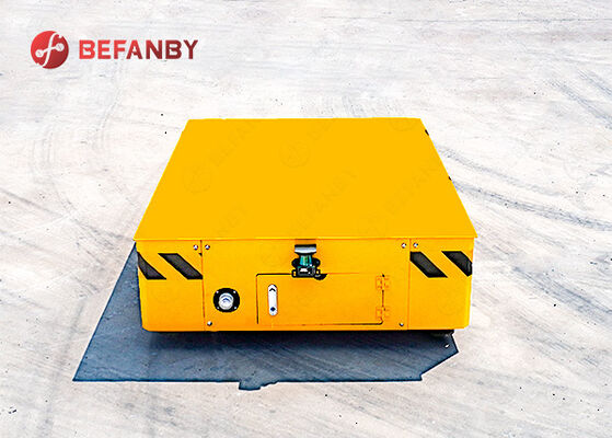 Ce Certificated Trackless Transport Cart With Cast Steel Wheel