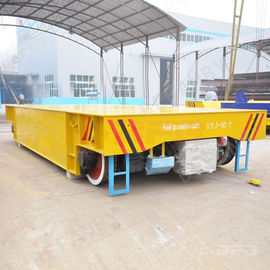 30T Powered Motorized Transfer Trolley For Industry Customized Dimension